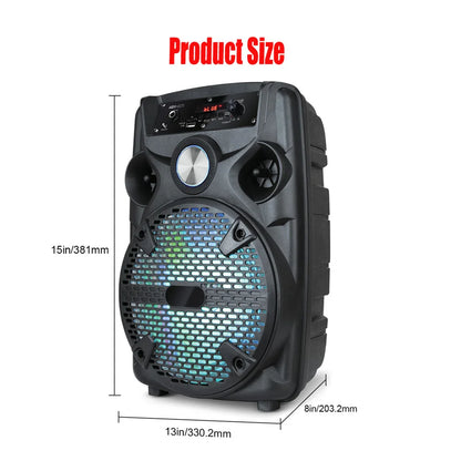 1100W Portable Bluetooth Party Speaker