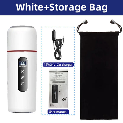 Portable Car Heating 500ml Travel Thermal Cup