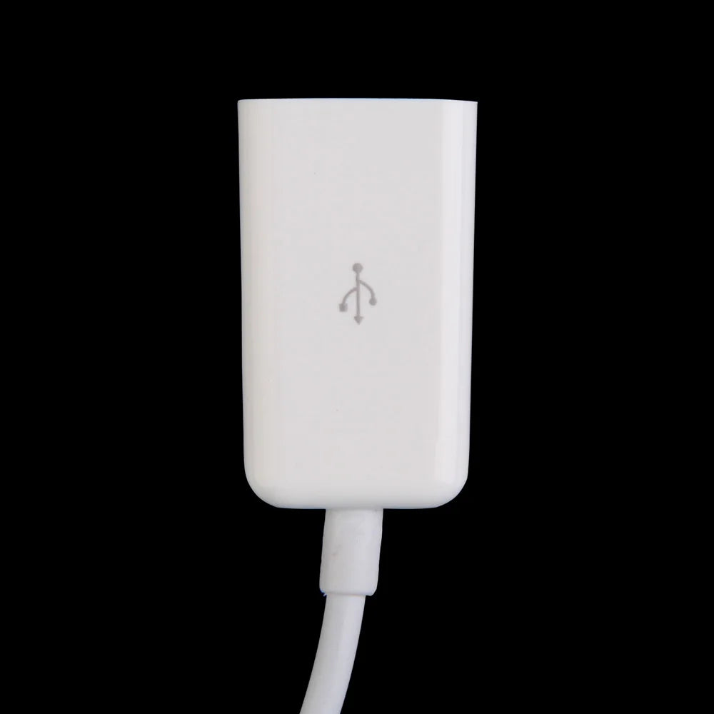 3.5mm Male Car AUX Audio Jack To USB 2.0 Female Adapter