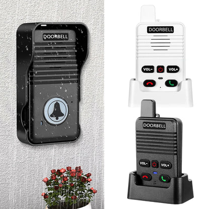 Wireless Voice Duplex Intercom Doorbell