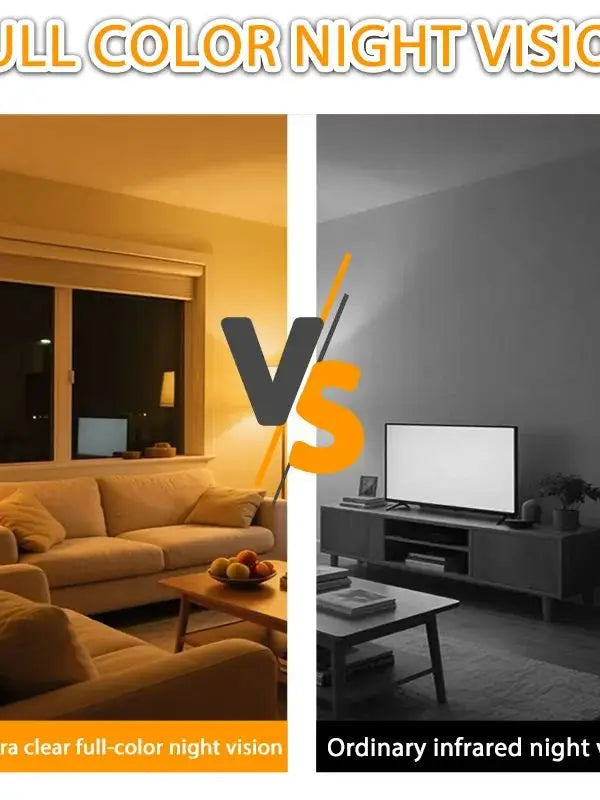 Smart Camera 2K Security Protection WIFI Surveillance 5G/2.4GHz Indoor Baby Night Vision 360° Pan & Tilt 2-Way Audio K30