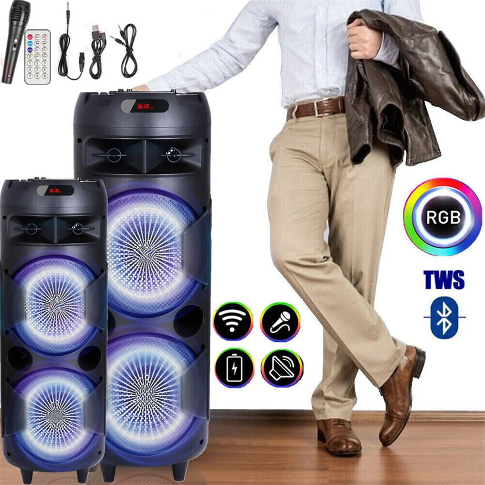 6000W Portable Bluetooth Speaker