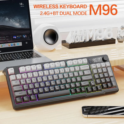 Bluetooth Keyboard Wireless Multi-Device Connection and gaming