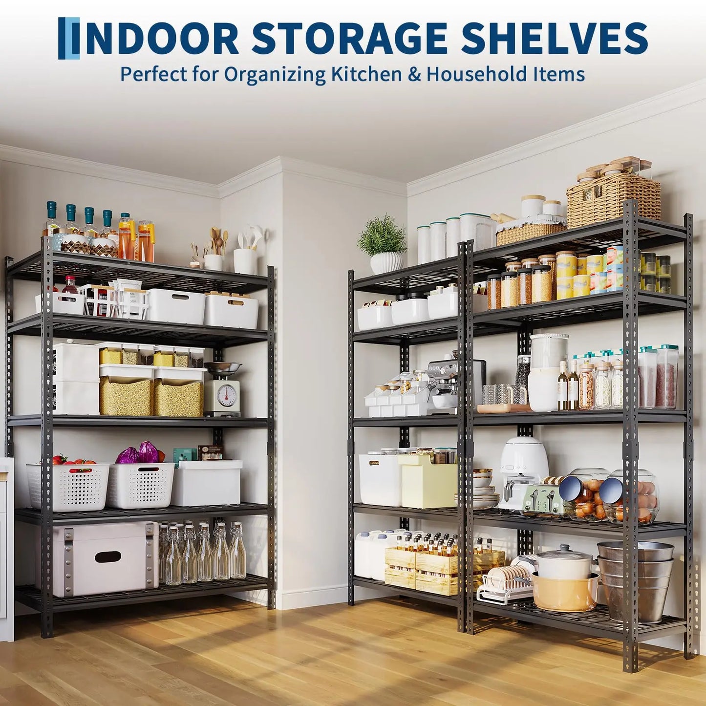 5-Tier Heavy Duty Storage Shelves