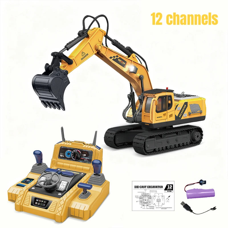 RC Excavator Construction Vehicle With Sound