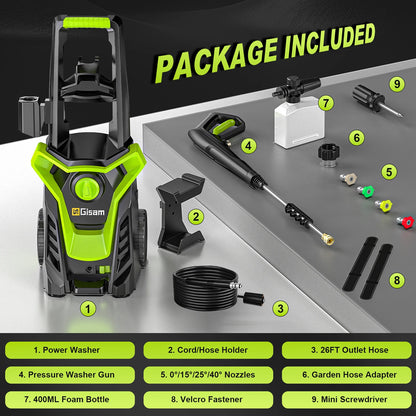 4800PSI Electric High Pressure Washer