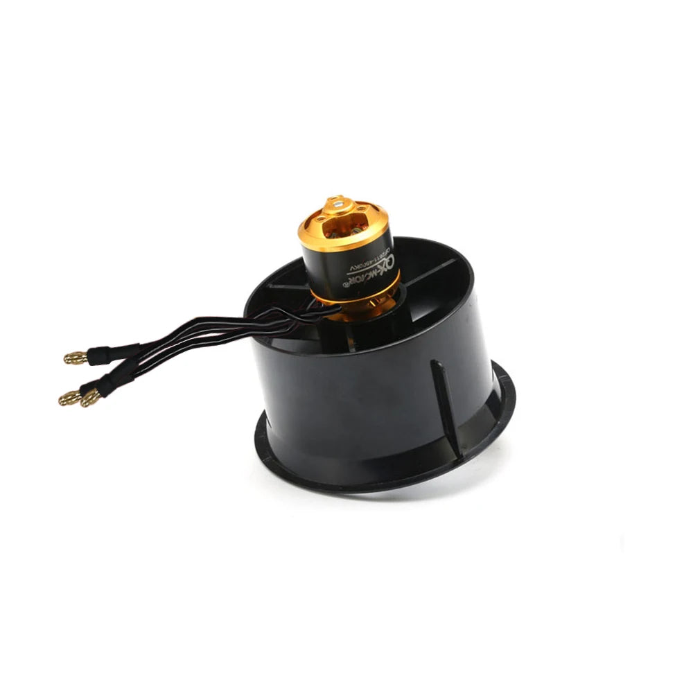 Ducted Fan 30mm 50mm  64mm 70mm 90mm EDF for Jet Plane with brushless Motor