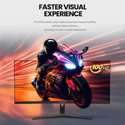 CRUA 30Inch Ultrawide Curved Monitor, 21:9 WFHD(2560x1080P) VA Computer Monitor