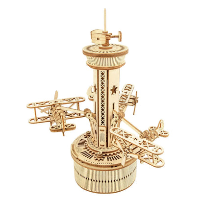 3D Wooden Musical Box Puzzles for Adults