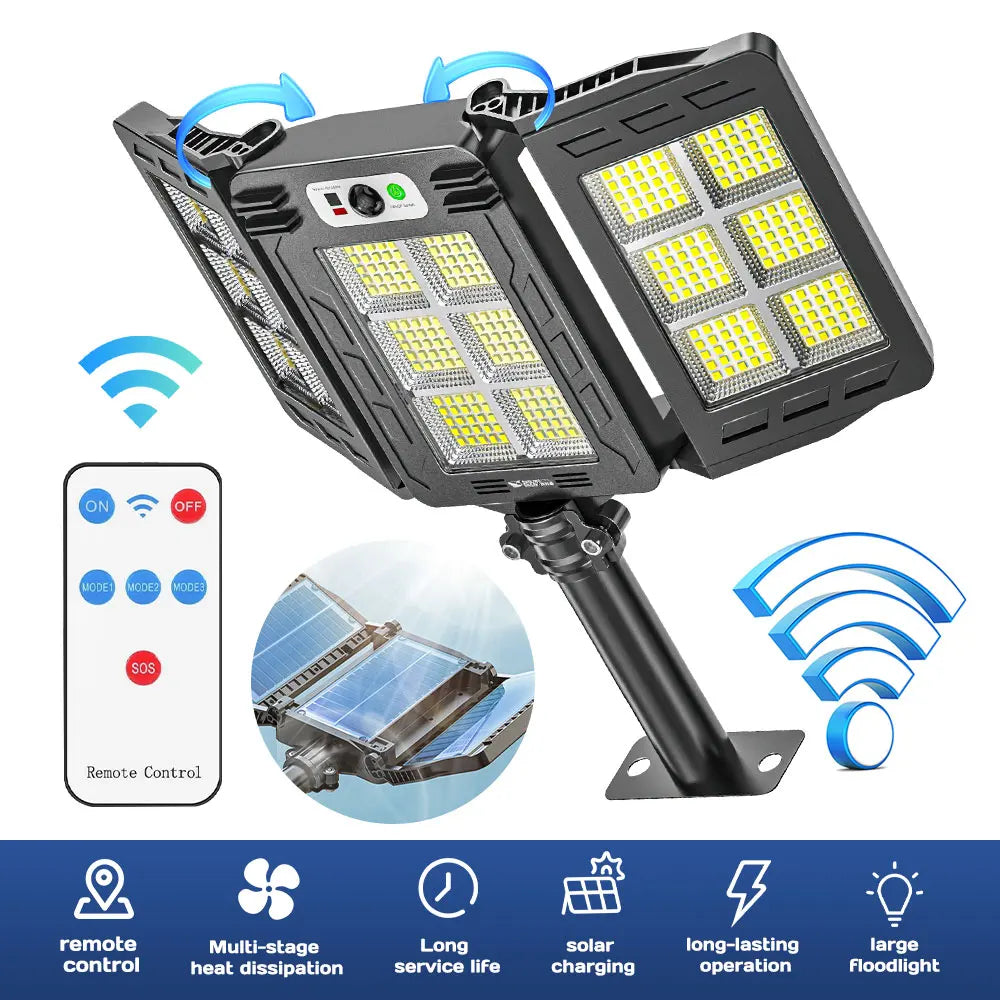 LED Solar Sensor Waterproof Street Lights