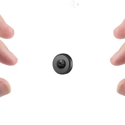 Full HD Camera, Mini Monitor Camera, No Need for Power or Drilling, Security Protection, Night Vision, Motion Detection, 360-Degree