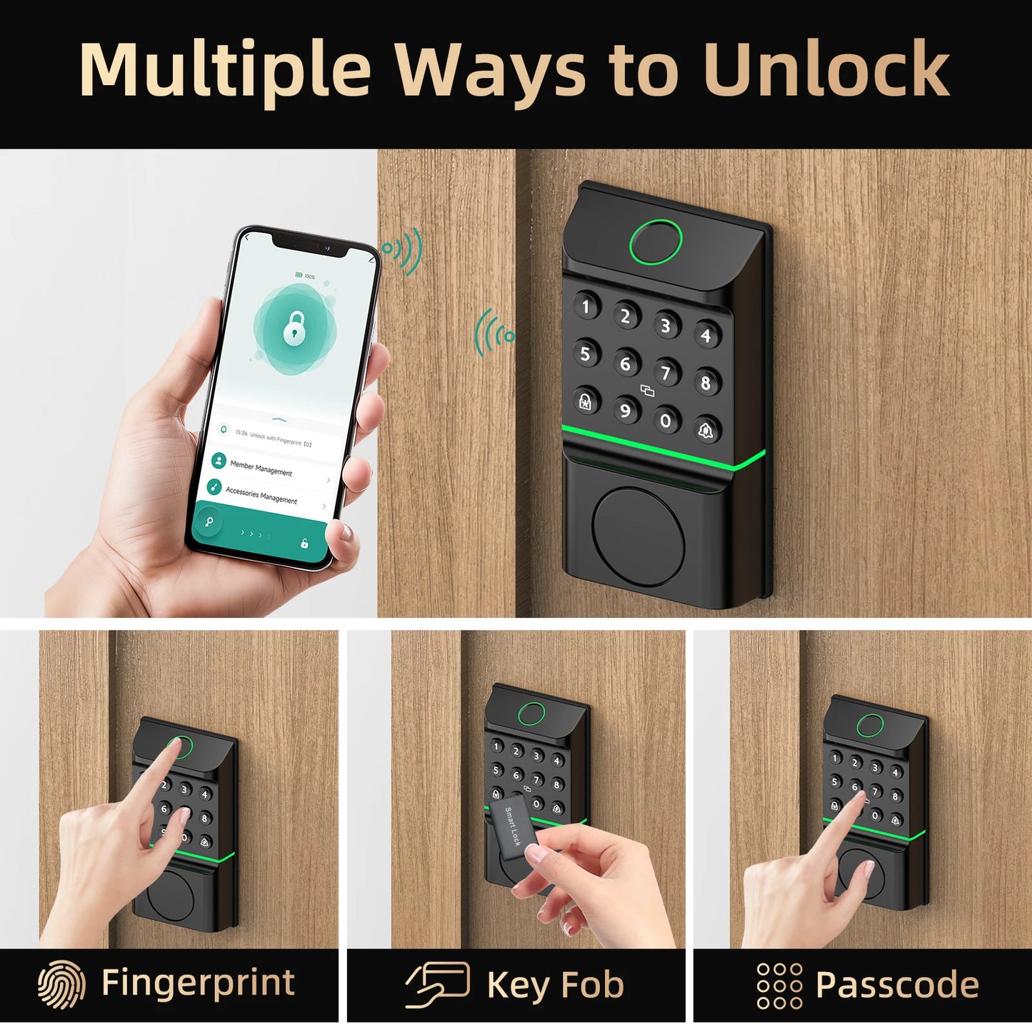 Smart Lock Fingerprint Door Lock