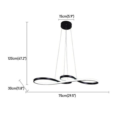 Nordic LED Pendant Hanging Decorative LED Ceiling Chandelier