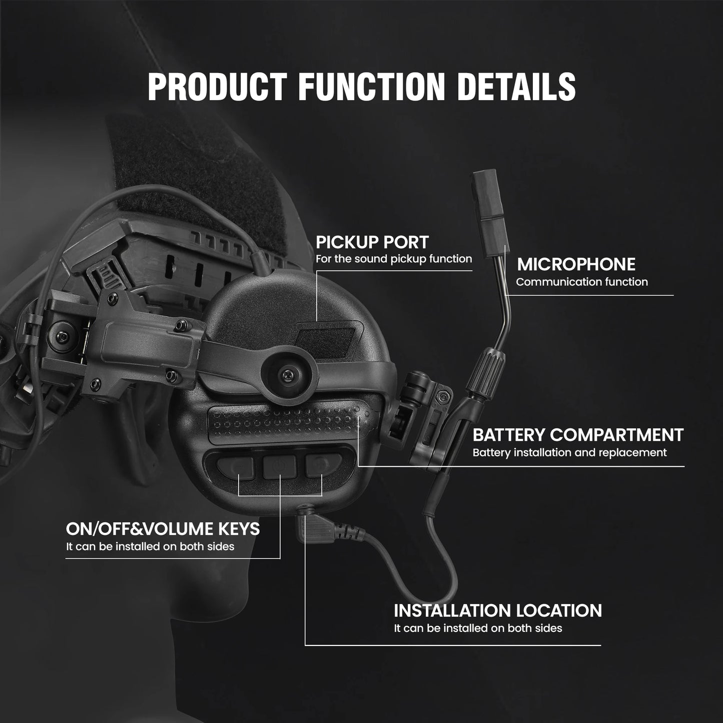 Army Shooting Tactical Hearing Protection