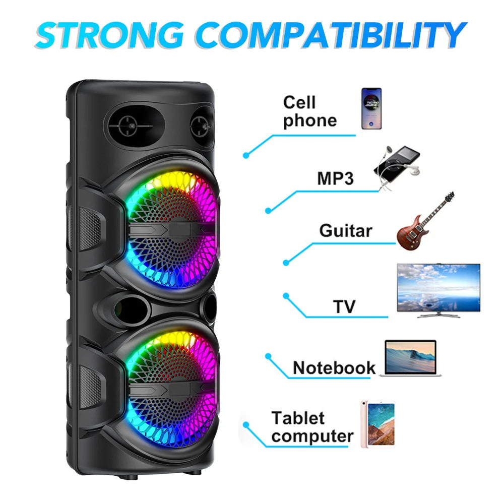 3000W Portable Bluetooth Sound System