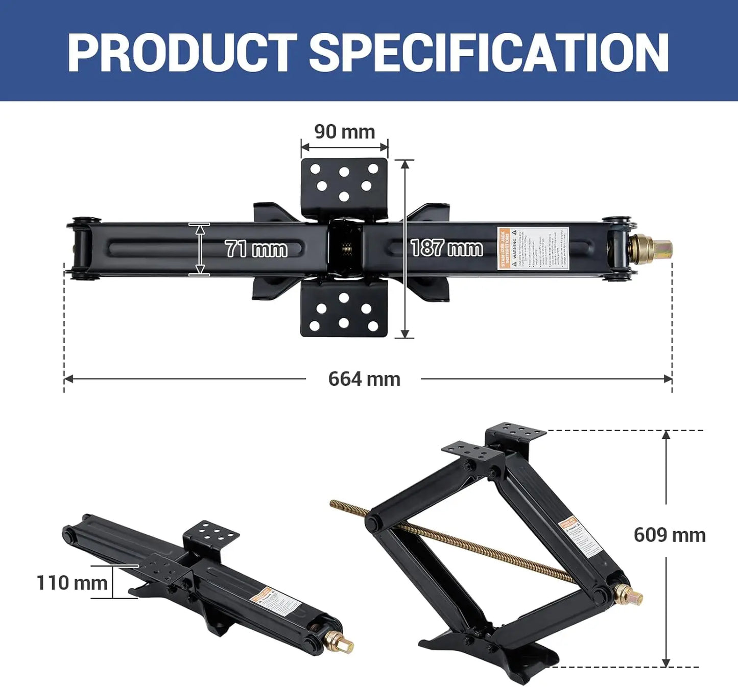 RV Trailer Stabilizer Jacks