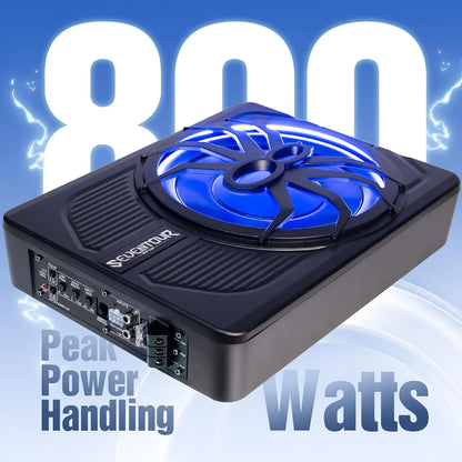 10" Slim Under Seat Car Subwoofer
