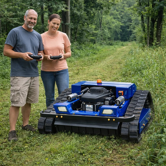 Remote Control Small Crawler Commercial Lawn Mower