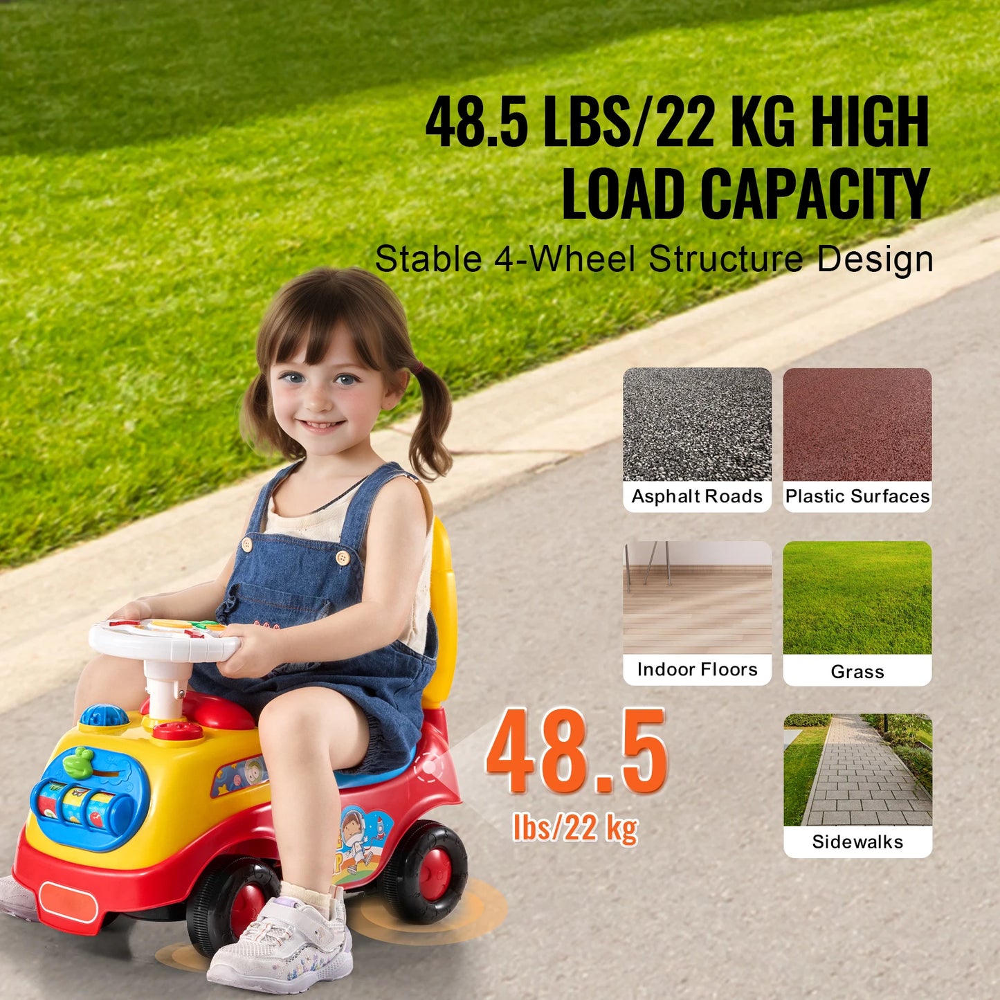 Toddler Ride On, Push Car for Toddlers