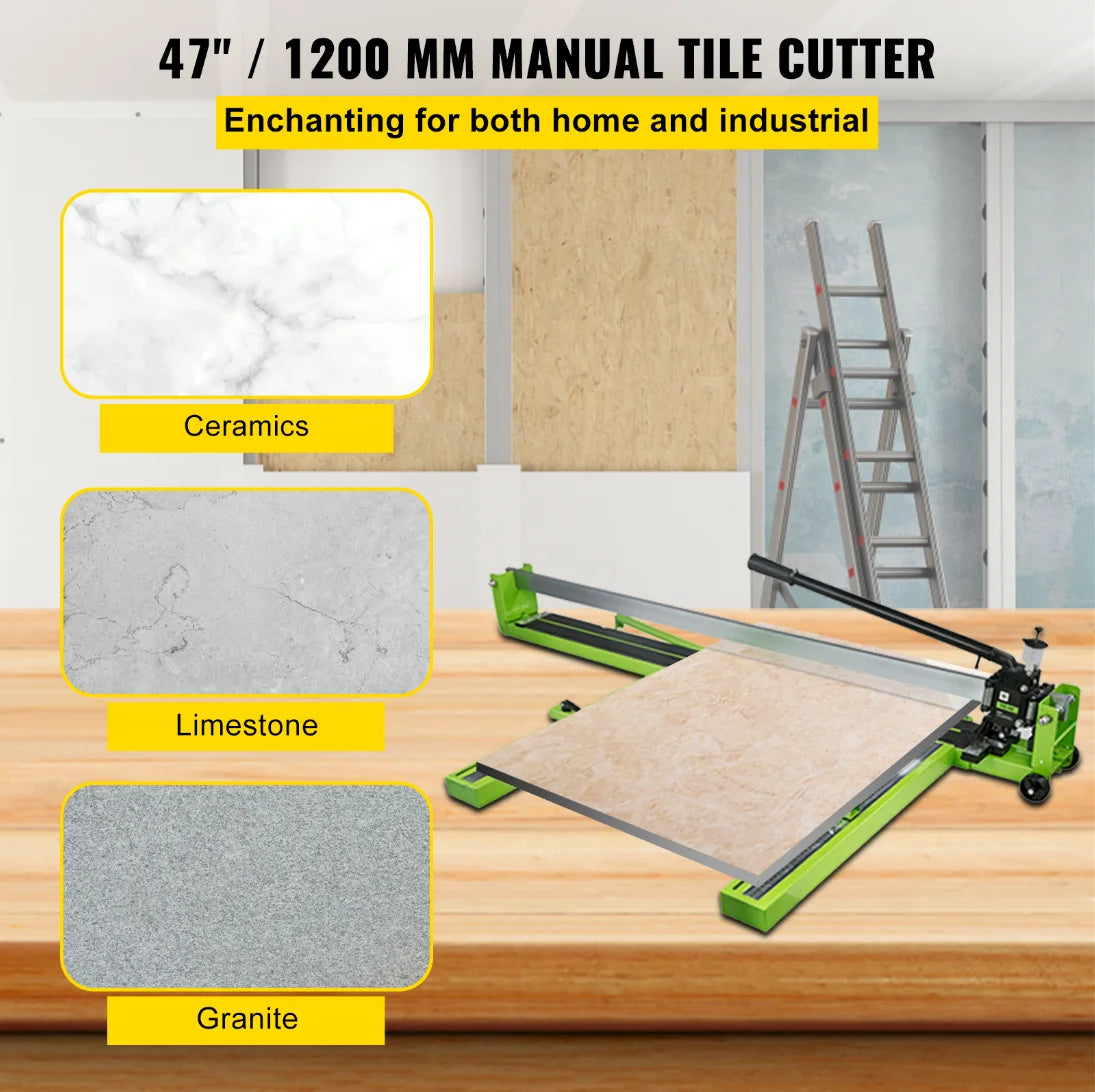 Manual Tile Cutter With Infrared Laser Positioning