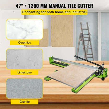 Manual Tile Cutter With Infrared Laser Positioning