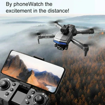 RC Foldable Quadcopter 8K Drone Professional HD Dual Camera Optical Flow Localization Obstacle Avoidance WIFI FPV
