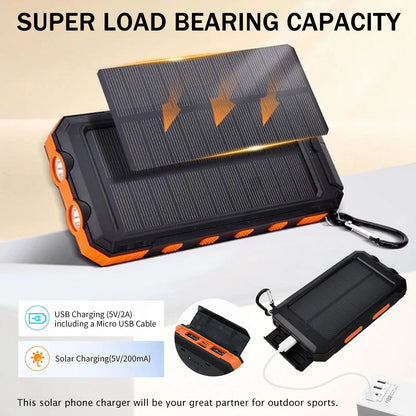 20000mAh Solar Power Bank