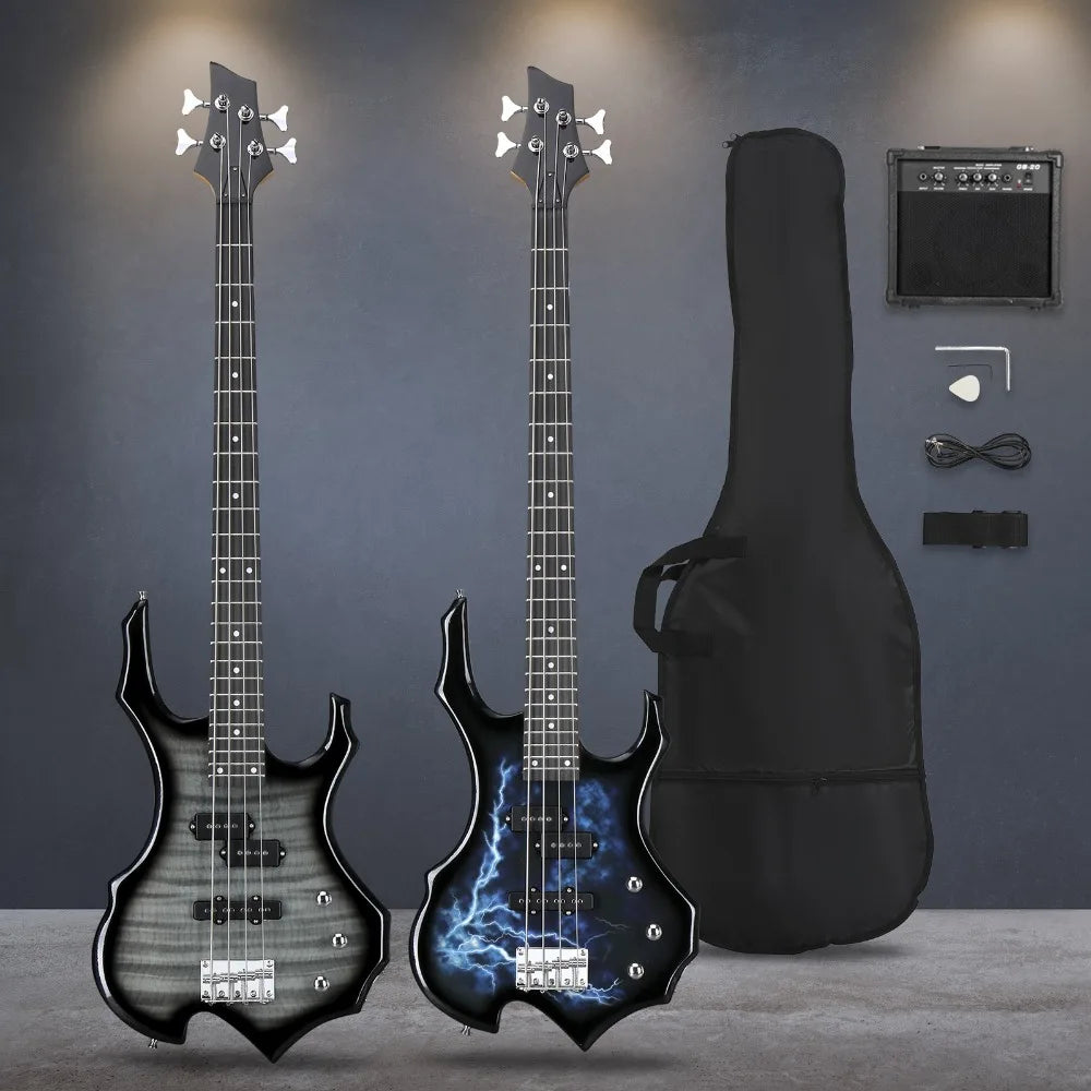 46" Full Size Electric Bass Guitar