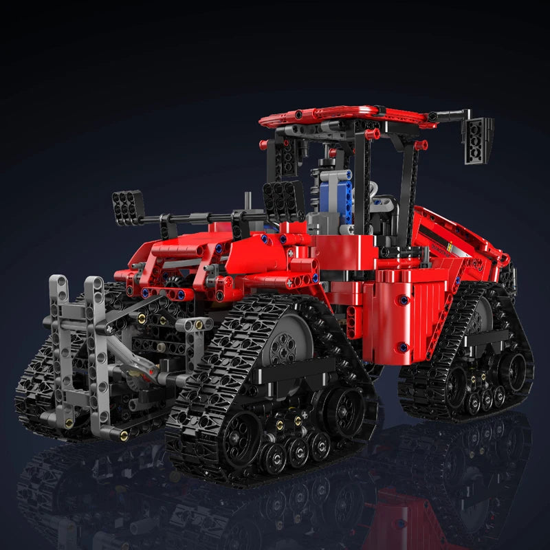 RC MOC-35270 Pneumatic Crawler Tractor Building Block Set by Mould King