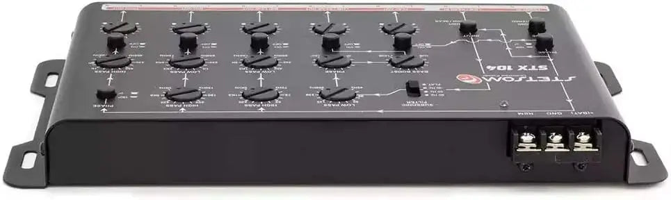 STX 104 PRO 5-Way Digital Car Audio Crossover with EQ