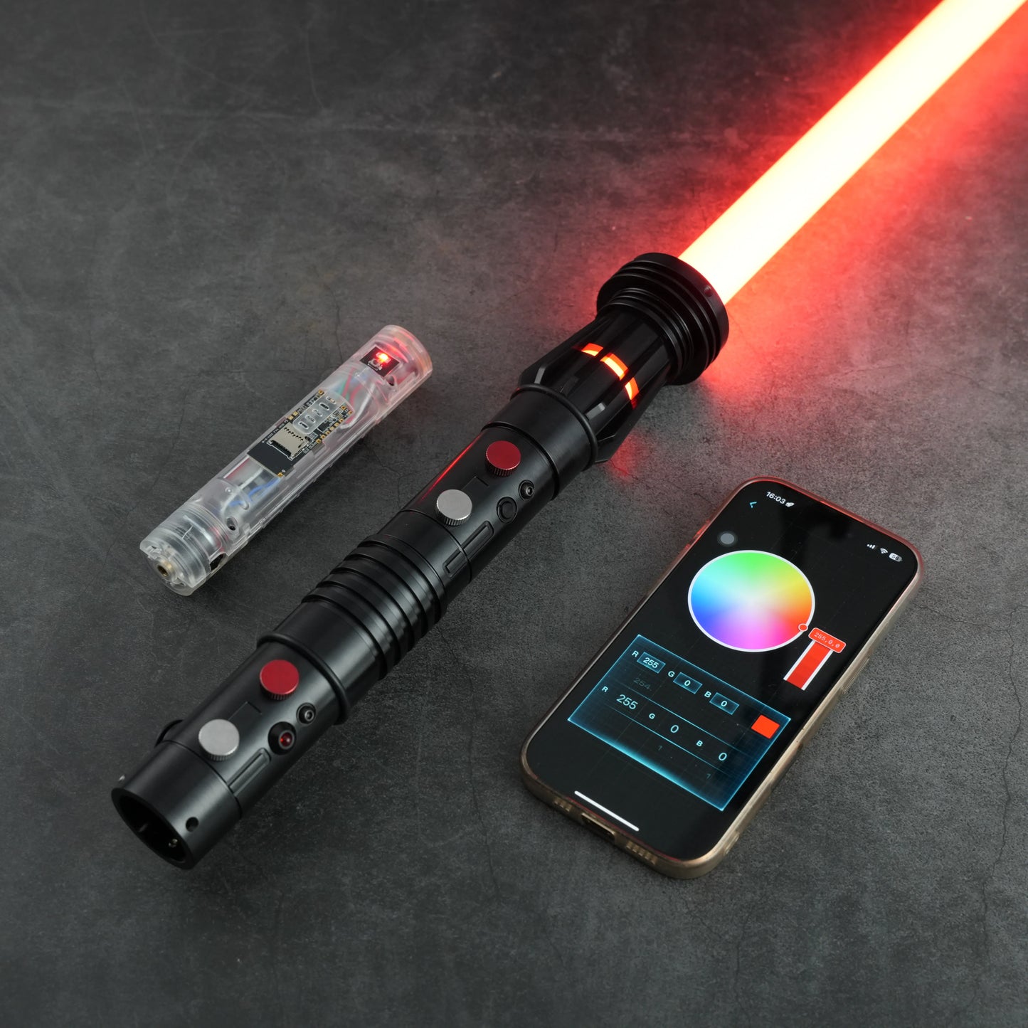 Darth Maul Lightsaber for Dueling with Infinite Changing Color and Sound