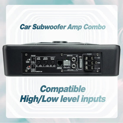 10" Slim Under Seat Car Subwoofer