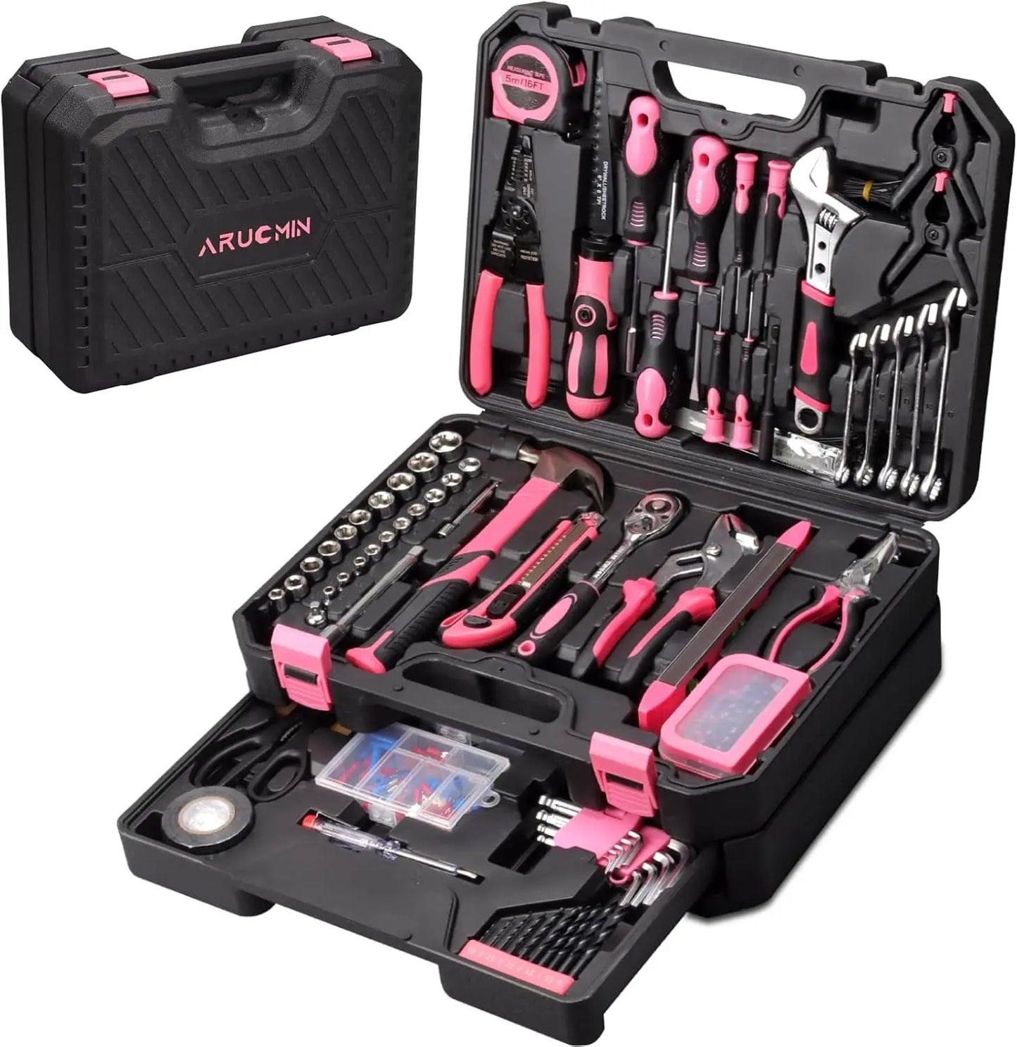 450-Piece Pink Tool Set