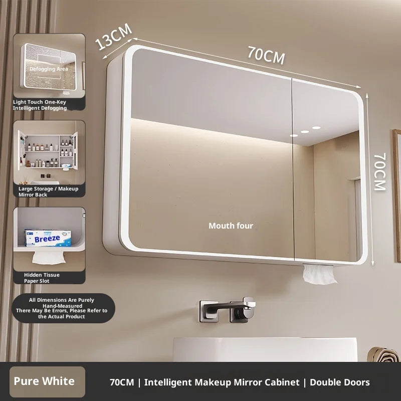 LED Bathroom Mirror Anti Fog Touch Sensor