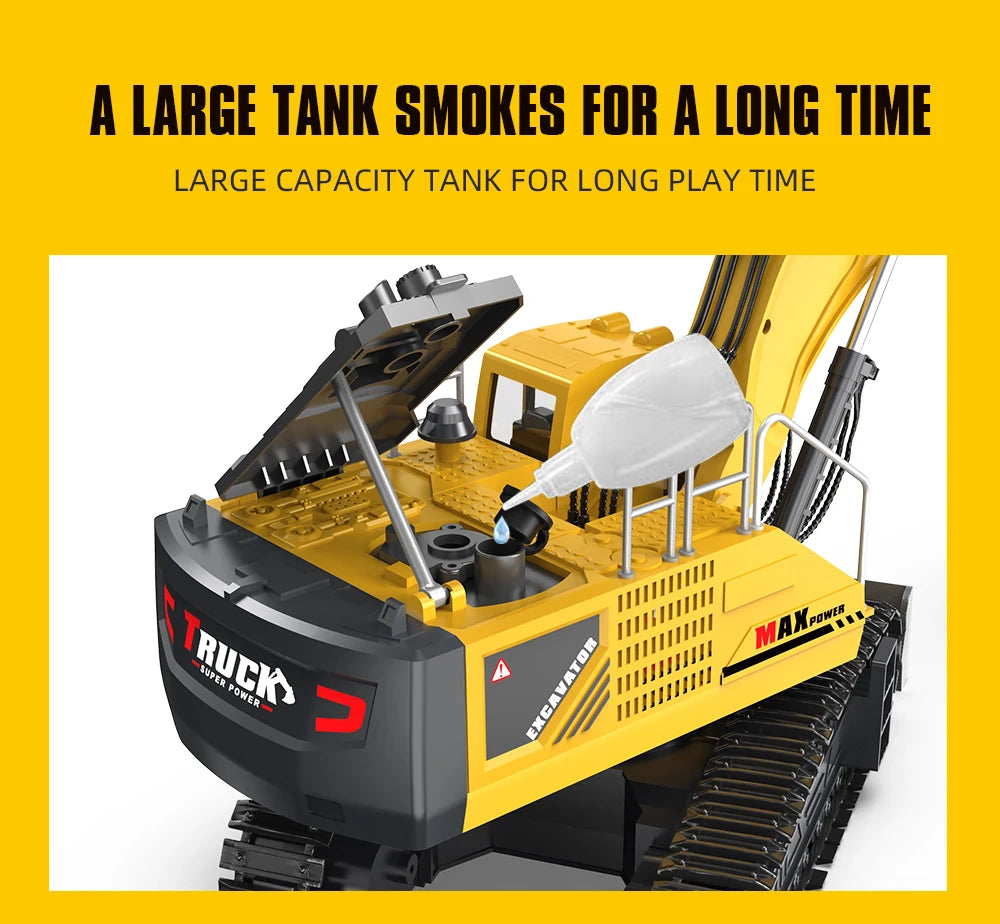 RC Excavator 17CH 1/18 Scale