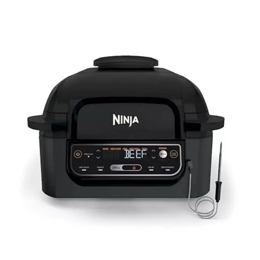 Ninja 4in1 Indoor Grill with 4 Quart Air Fryer for Healthy Cooking