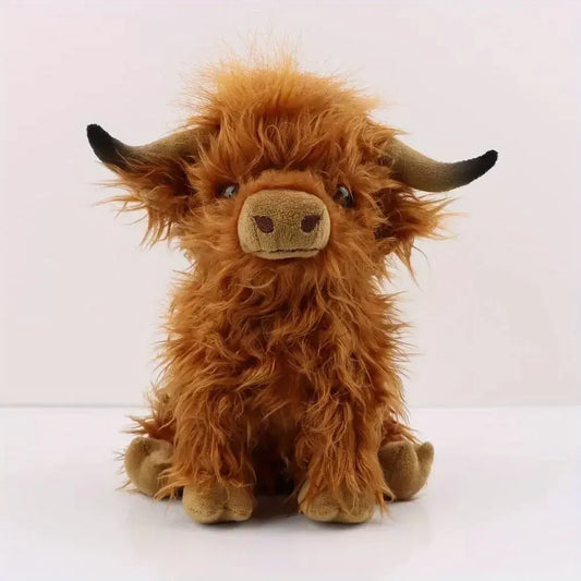 Highland Cows Cute Stuff Fluffy Cattle Dolls