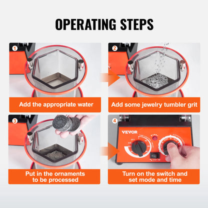 3kg or 5kg Rotary Tumbler Surface Polisher