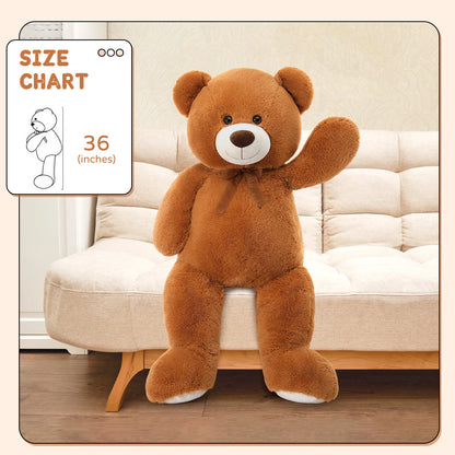 Giant Teddy Bear Stuffed Animal 3ft