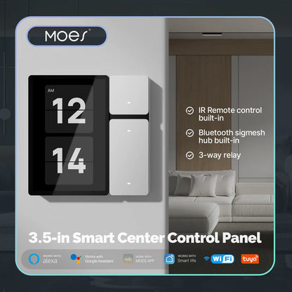 WiFi Smart Device Control Panel With 3.5" Touch Screen