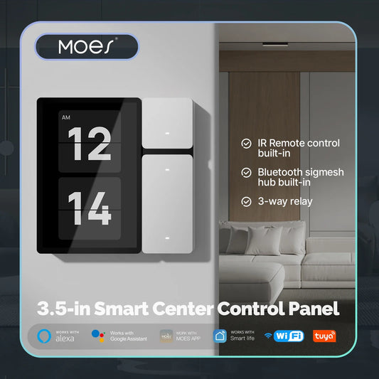 WiFi Smart Device Control Panel With 3.5" Touch Screen