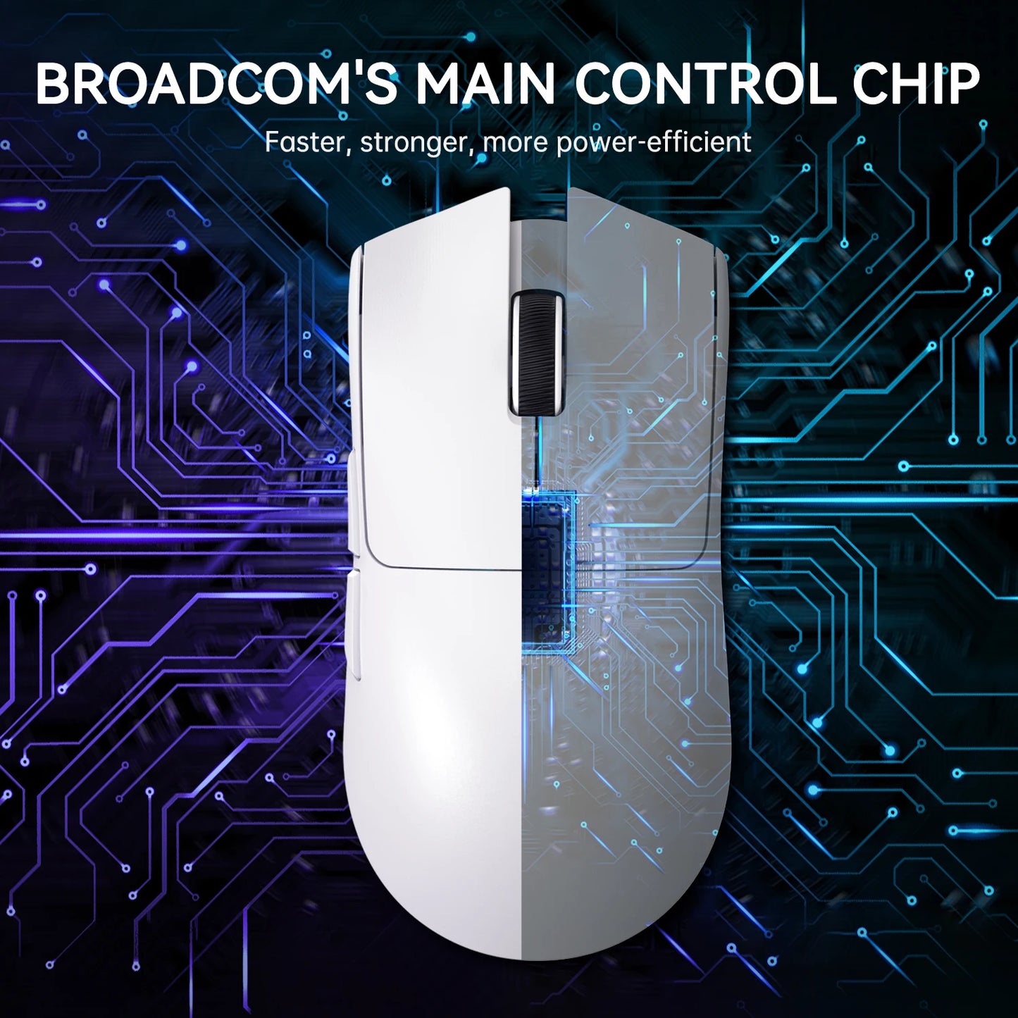 ATTACK SHARK X11 Lightweight Wireless Gaming Mouse with RGB Backlight Charging, Up to 22K DPI