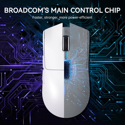 ATTACK SHARK X11 Lightweight Wireless Gaming Mouse with RGB Backlight Charging, Up to 22K DPI