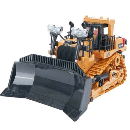 RC Heavy Bulldozer 1/24 Scale Dozer, 9 Channels 2.4G Radio Controlled