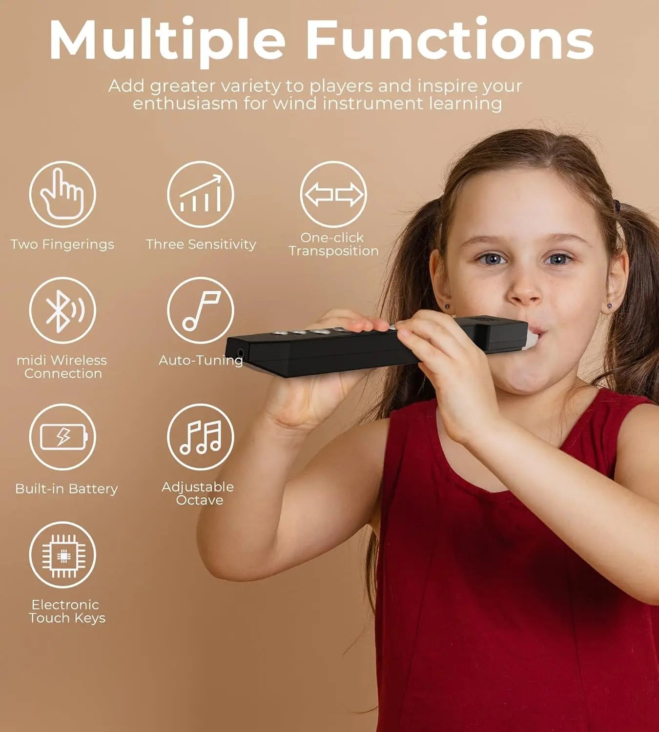 Portable Mini Digital Electronic Synthesizer