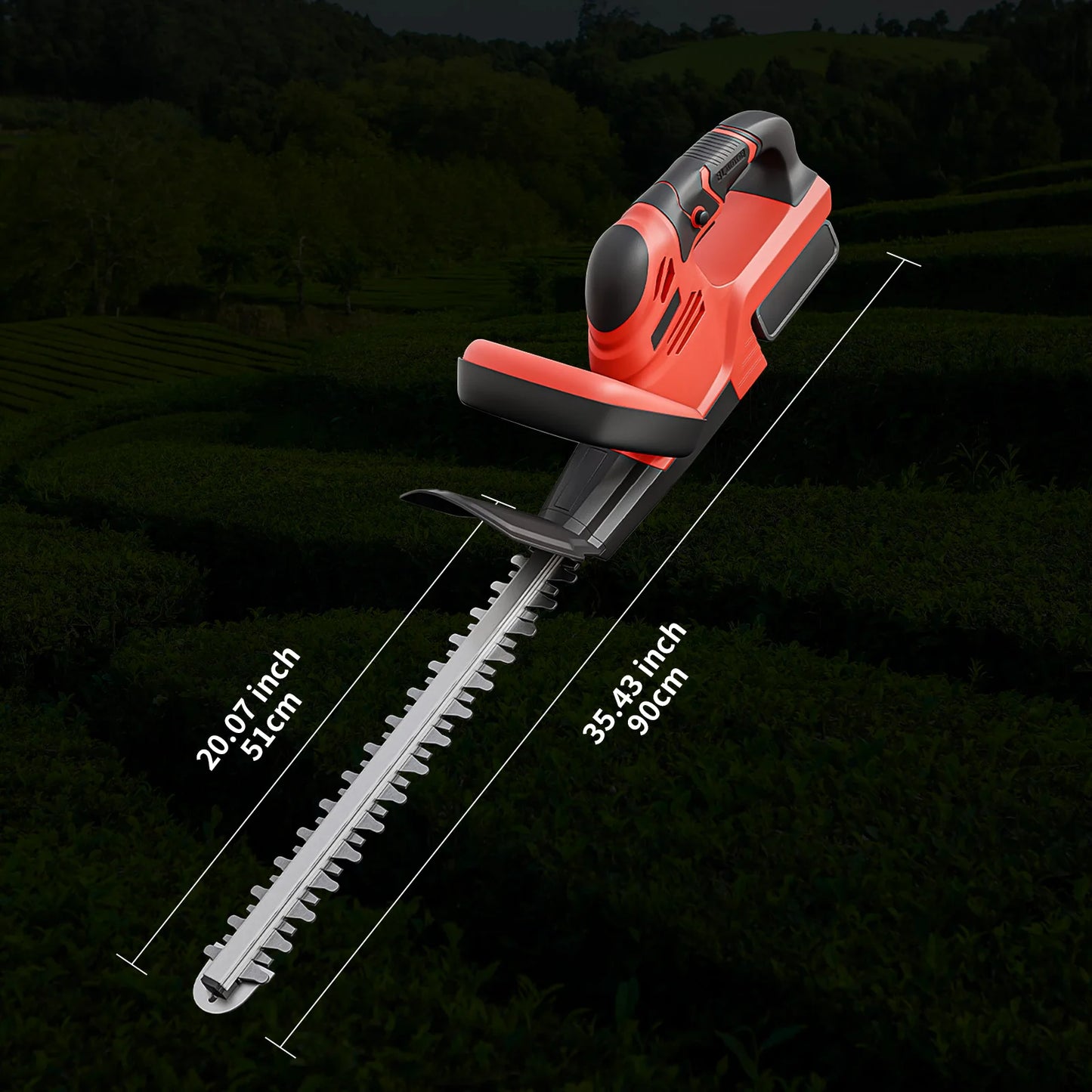 22, "  21V Handheld Hedge Trimmer