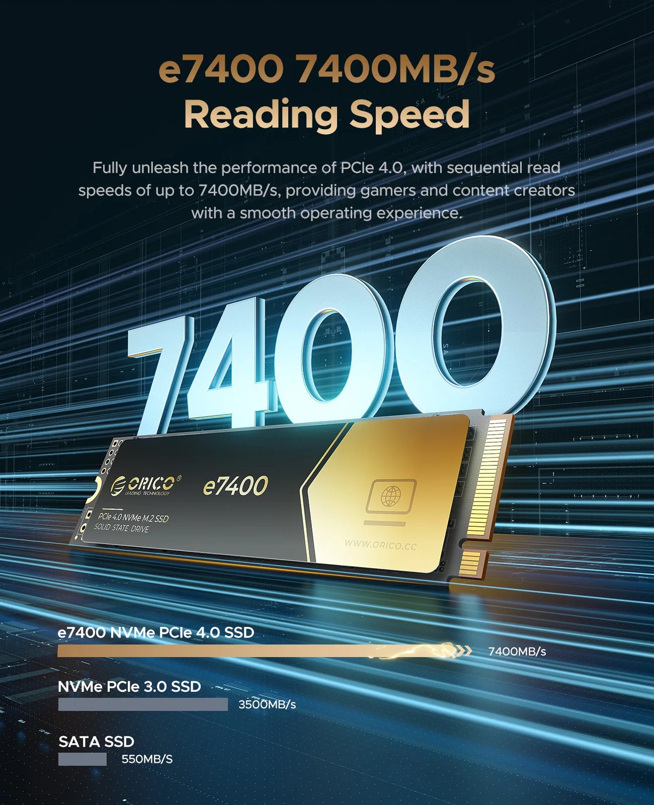 Gaming 2TB NVMe SSD PCIe 4.0 M.2 PCIe