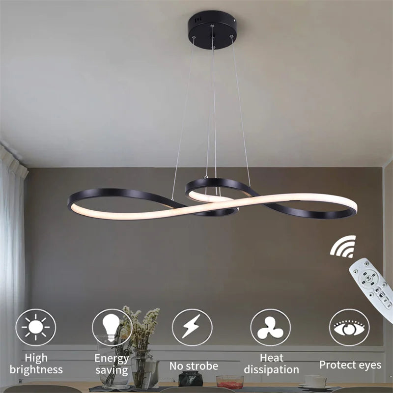 Nordic LED Pendant Hanging Decorative LED Ceiling Chandelier