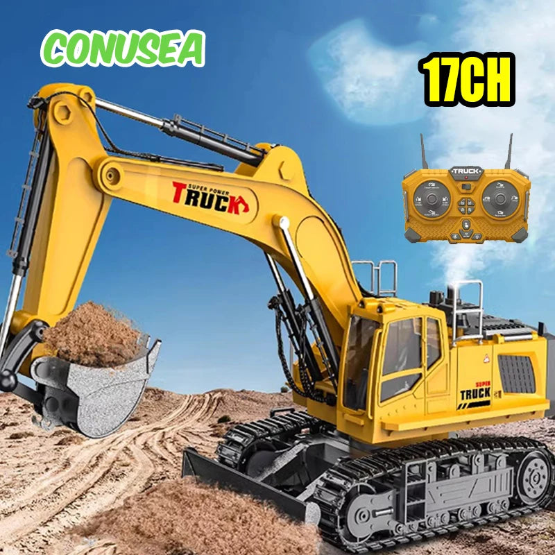 RC Excavator 17CH 1/18 Scale
