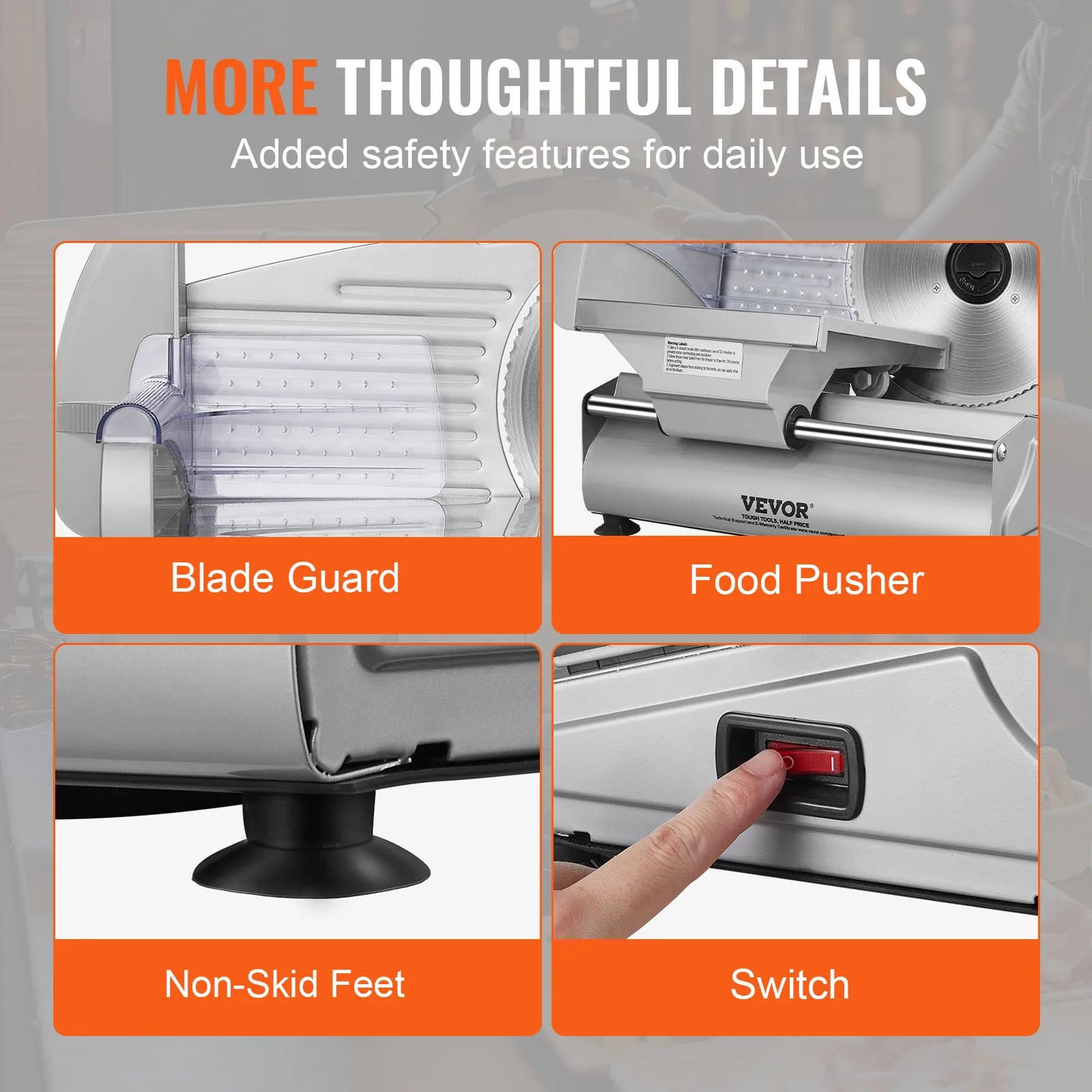 Electric Deli Food Slicer